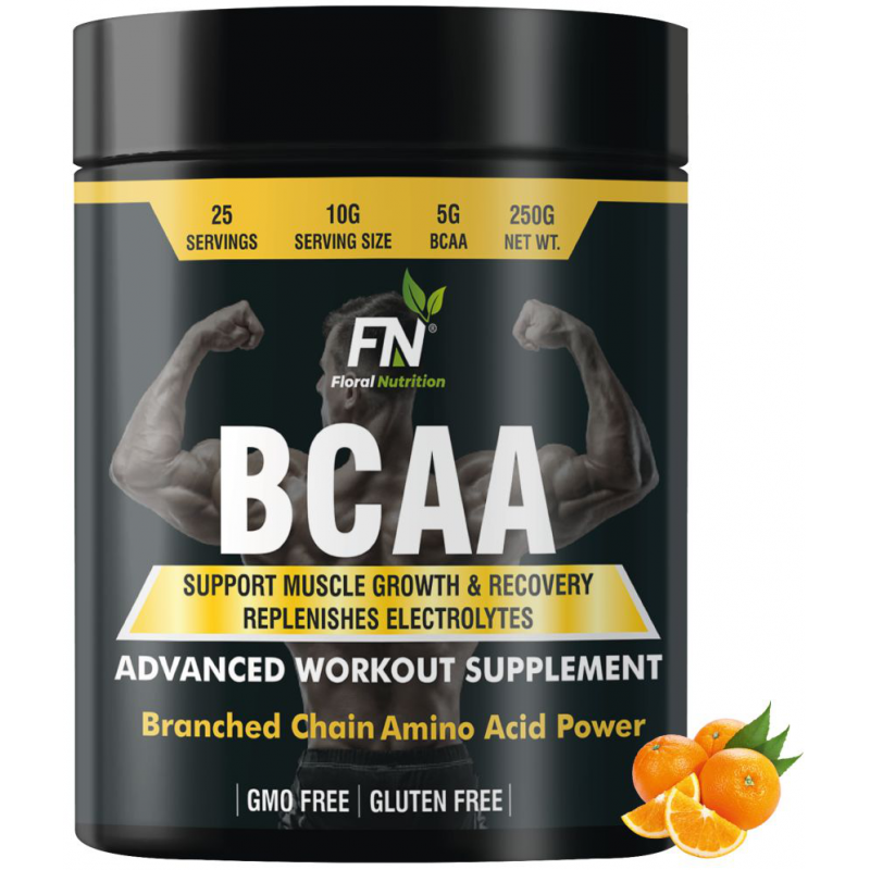 Floral Nutrition BCAAOR Protein Supplement of Muscle Growth 250 gm