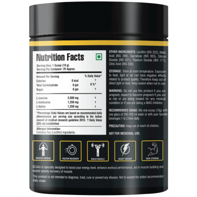 Floral Nutrition BCAAPN Protein Supplement of Muscle Growth 250 gm