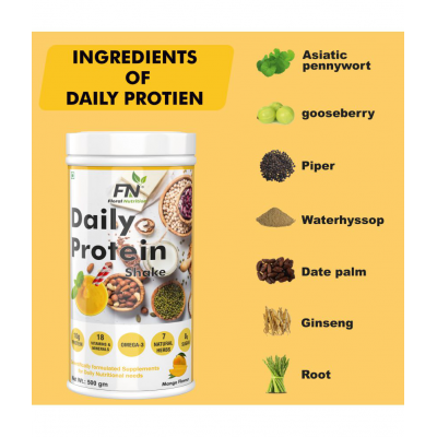 Floral Nutrition Daily Protein Shake - Herbal 1 gm