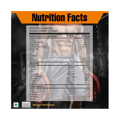 Floral Nutrition Isotonic Energy Nutritional Drink for Instant workout Energy Protein Shake Mango Energy Drink for Adult 1 kg