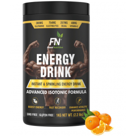 Floral Nutrition Isotonic Energy Nutritional Drink for Instant workout Energy Protein Shake Orange Energy Drink for Adult 1 kg