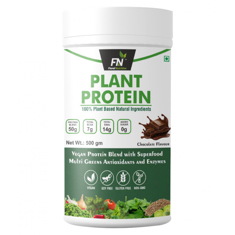 Floral Nutrition Plant Based Protein Powder 500 gm