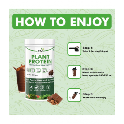 Floral Nutrition Plant Based Protein Powder 500 gm
