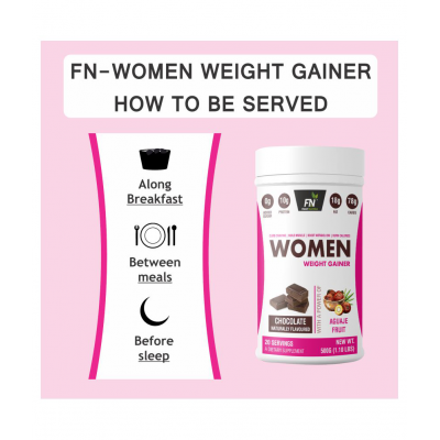 Floral Nutrition Women Super Weight Gainer with Vitamins & Minerals Protein Shake 500 gm Chocolate