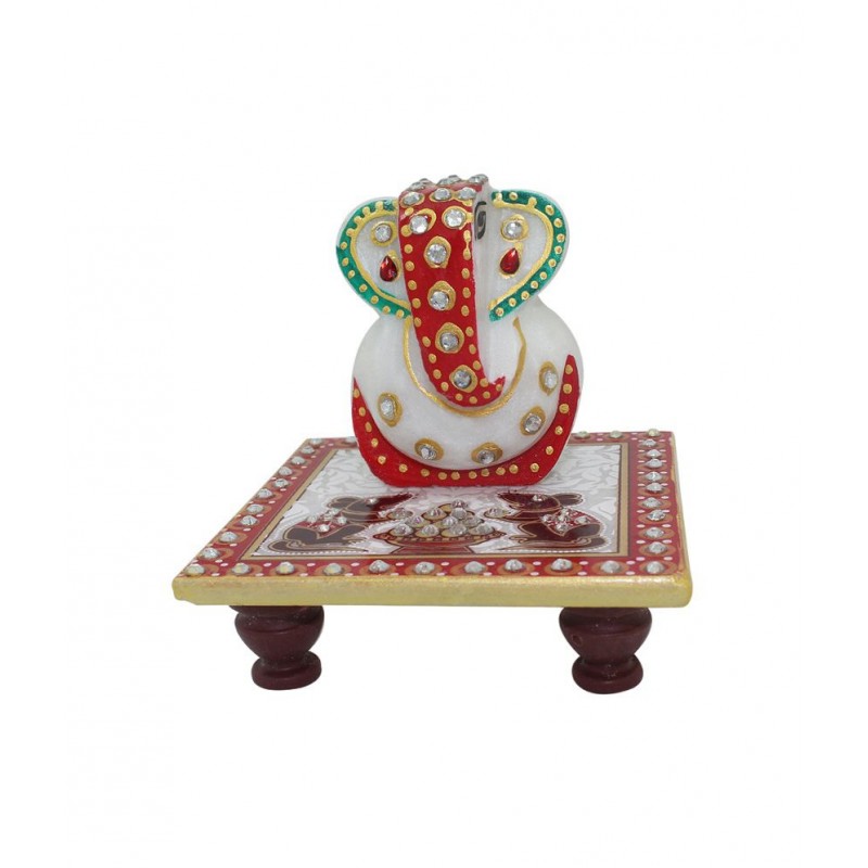 Frabjous Marble Ganesha Idol x cms Frabjous Marble Ganesha Idol x cms