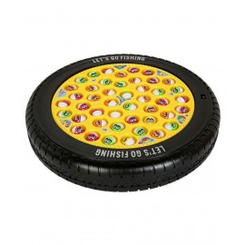 Fratelli Rowan Rotating Musical Fishing Game(Plastic, Multi Color)