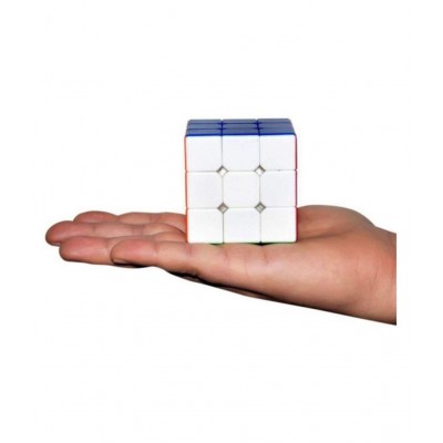 Fratelli Speed Rubik's Cube | 3x3x3 High Speed Magic Cube | High Stability, Stickerless, Amazing Stress Reliever Educational Cube Puzzle Game for Kids, Multicolor (1 Piece)