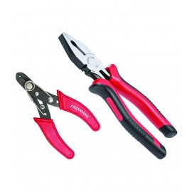 Freeman Set of 2 hand tool combo (Wire Stripper and Cutter 150mm/ Lineman Plier 205mm)