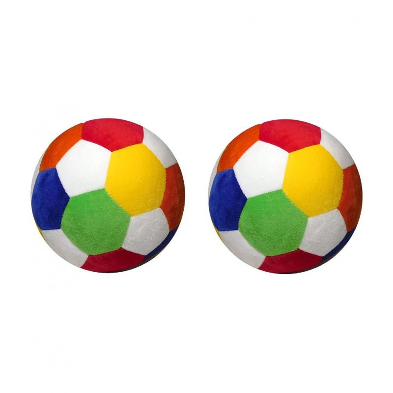 FunBlast Soft Ball for Kids, Plush Soft Rattle Ball Toy, Mini Basketball Ball Toys for Kids Cute Stuffed Sport Ball with Rattle Sound Toy for Baby, Toys for Kids (Multicolor) (10 cm)