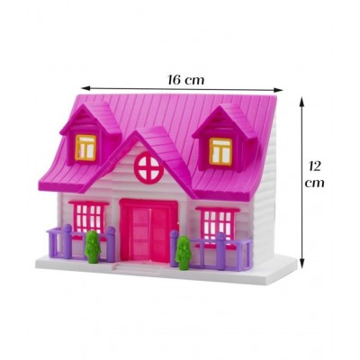 Funny Doll House Play Set for Kids | 100% Non-Toxic BPA Free Plastic| Lovely Classic Shape & Design