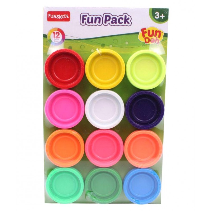Funskool Multi Colour Fundoh Fun Pack