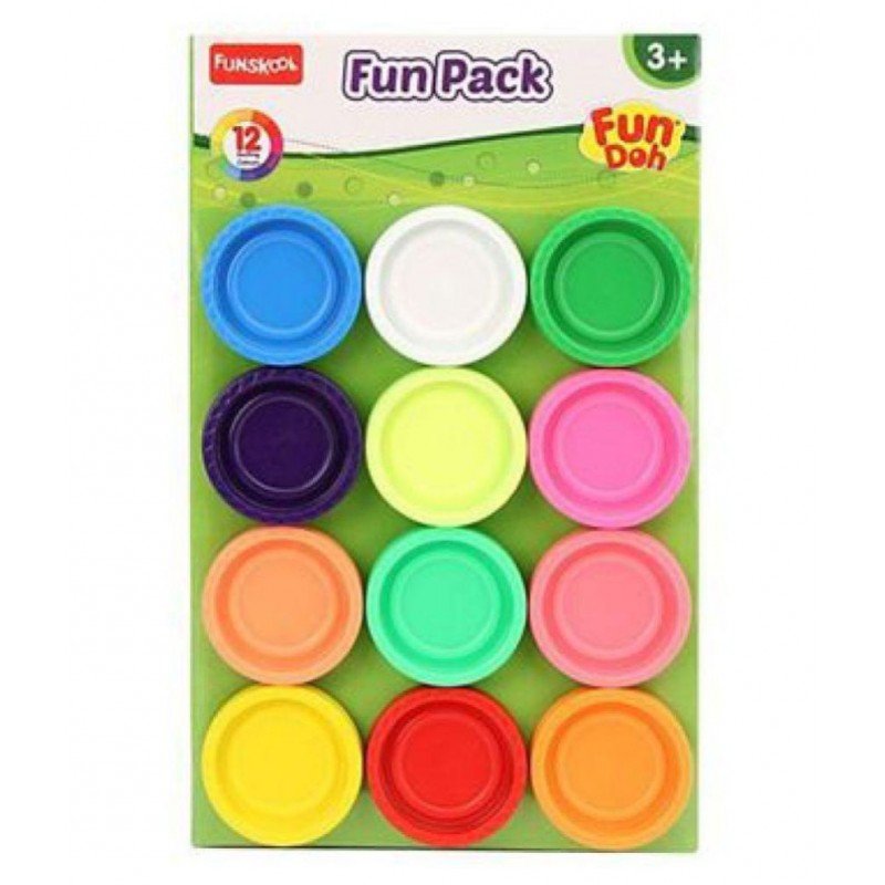 Funskool Multicolour Fun Doh Fun Pack