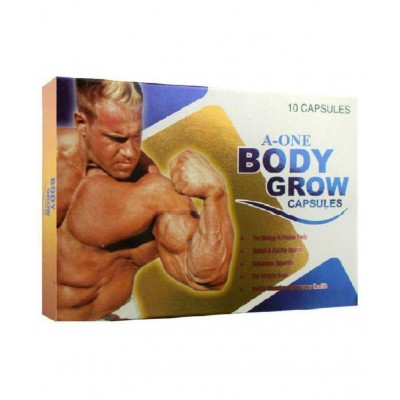 G & G A One Body Grow Capsule 10x10= 100 no.s Mass Gainer Tablets