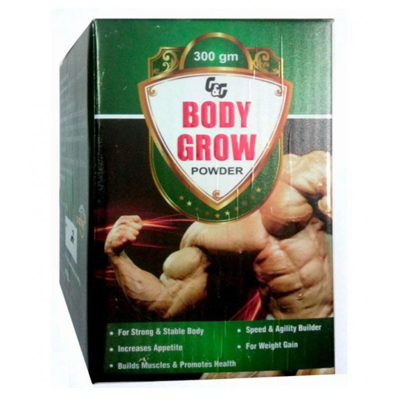 G & G Pharmacy Body Grow Powder 300 gm Unflavoured