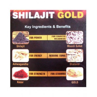 G & G Shilajit Gold Capsule Capsule 100 no.s