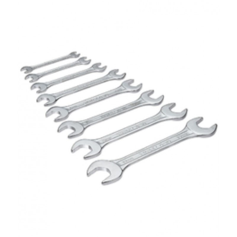 GB TOOLS Open Spanner 6x7 to 20x22 set of 8 pc