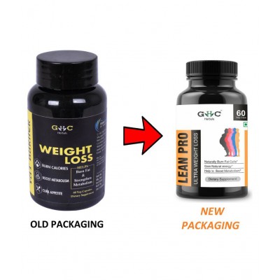 GHC Herbals Lean PRO | Weight Loss Capsules for Men & Women 60 no.s Unflavoured