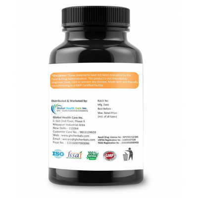 GHC Herbals Lean PRO | Weight Loss Capsules for Men & Women 60 no.s Unflavoured