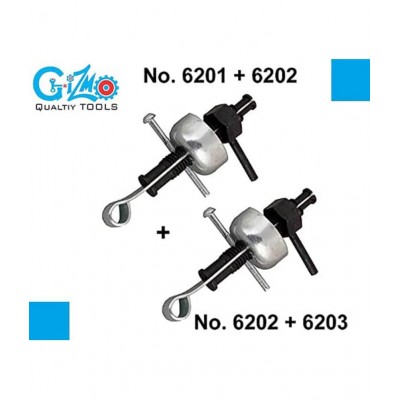 GIZMO 2 in 1 Heavy Bearing Fan Puller Combo Pack of 2 Pcs Fan Pullers Inside Bearing Puller (6201-6202 & 6202-6203)