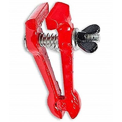 GIZMO Hand Vice, jwellers Vise, vice Tools, Spring Type for Woodworking to Jewelling (6 Inch, Red) - Pack of 2 Pieces