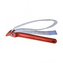 GIZMO TC Strap Wrench, Belt Wrench, Oil Filter Wrench, Red