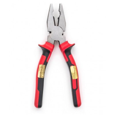 GLOBUS 1252 Steel Hand Tool Set/4 PCS (Screwdriver Set/6 PC, 8" Combination PLIER, Wire Stripper 5" and Electric PVC Tape)