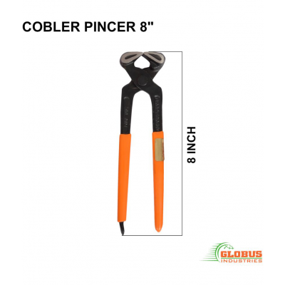 GLOBUS 1484 STEEL CARPENTER PLANE 5.5 INCH ( 140 MM) WITH TRI SQUARE 6 INCH ( 150 MM) with COBBLER PINCER 8"( 200 MM)