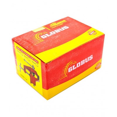 GLOBUS 385 Cast Iron 50 mm Baby Vice, Red