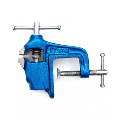 GLOBUS 502 BLUE/ MULTICOLOUR CAST IRON BABY VICE 40 MM