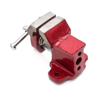 GLOBUS 601 Red Cast Iron Baby Vice - 25 mm Without clamp