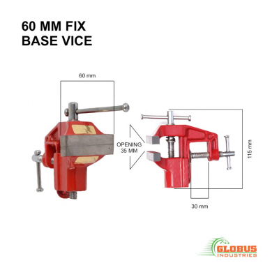 GLOBUS 968 BABY VICE 60 MM AND TRY SQUARE 6" (150 MM)