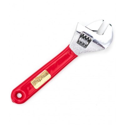 GLOBUS 970 ADJUSTABLE WRENCH 6" ( 150 MM ) IN PVC DIP ANDSCREW DRIVER 2IN1