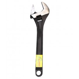 GLOBUS ADJUSTABLE WRENCH 12" ( 300 MM )  CHROME FINISH SINGLE PC.