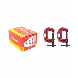 GLOBUS HEAVY DUTY C OR G CLAMP 2" (50 MM) SET/2 PCS