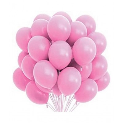 GNGS Birthday/Anniversary Party Decoration Balloons (Pink, Purple, Pack of 50)