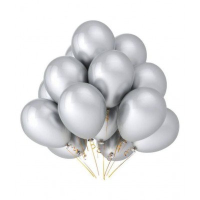 GNGS Pack of 100 (Red, Gold, Yellow & Silver) Balloons for Decorations