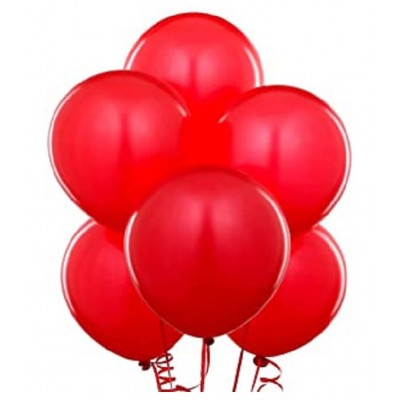 GNGS Pack of 100 (Red, White & Pink) Party Balloons for Decorations