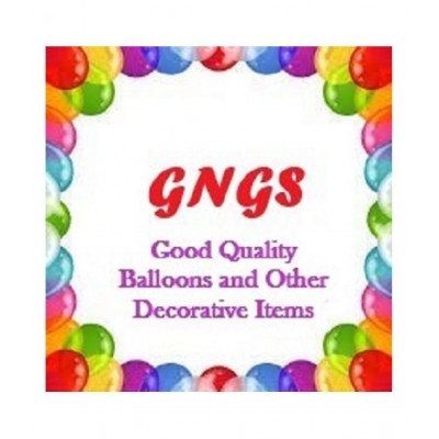 GNGS Pack of 50 Multicolor Polka Dot Balloons