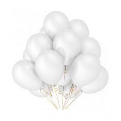 GNGS Pack of 50 Party Decoration Balloons (Black, Gold, White)