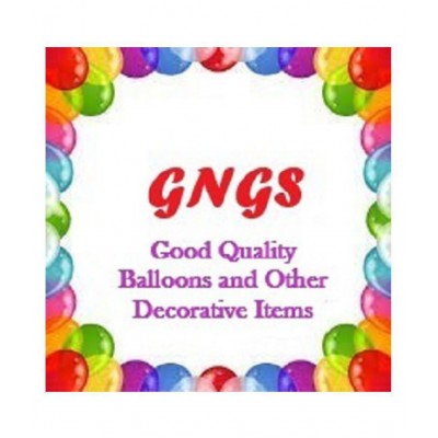 GNGS Pack of 60 Red Heart Metallic Balloons for Decorations