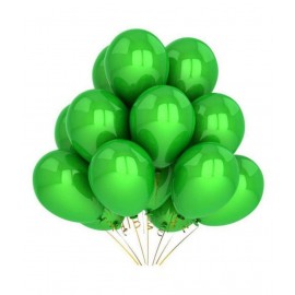 GNGS Party Decoration Balloons (Green, Pack of 50)