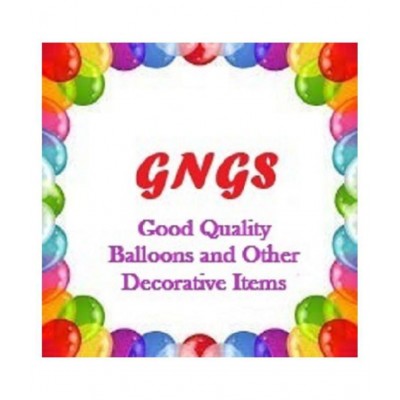 GNGS Red Heart and Coloured Smiley Party Decoration Balloons (Pack of 30 Pcs)