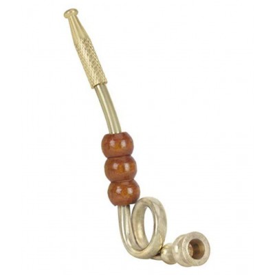 GOLDBIRD Gold cm Brass Pipe - Pack of 1