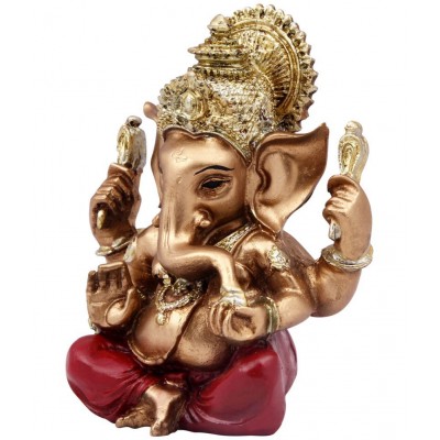 Galaxy World Lord Ganesha Porcelain Ganesha Idol x cms Pack of 1