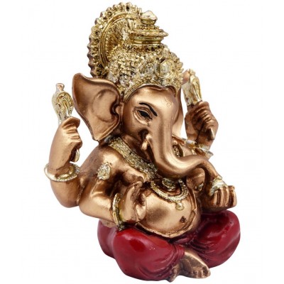 Galaxy World Lord Ganesha Porcelain Ganesha Idol x cms Pack of 1