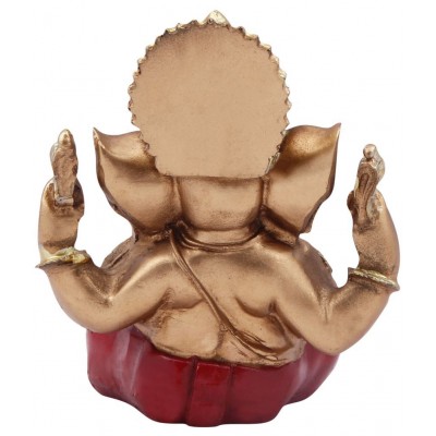 Galaxy World Lord Ganesha Porcelain Ganesha Idol x cms Pack of 1