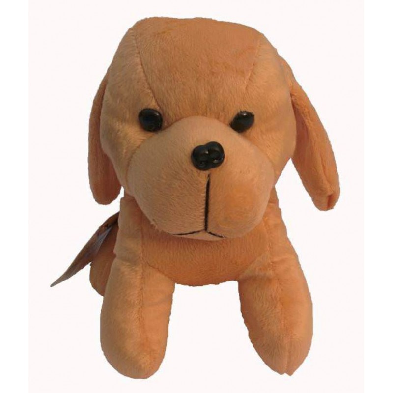 Galaxy World Puppy Dog Soft Toy - 17 cmÂ Â (Brown)  Toy For Kids