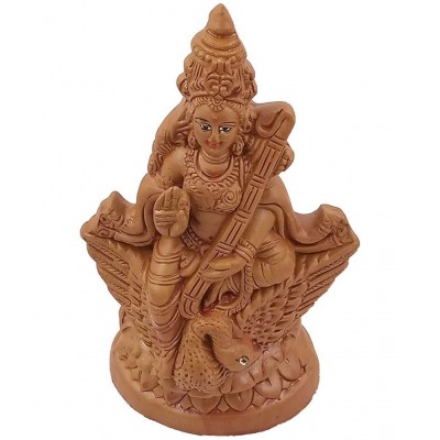 Galaxy World Saraswati Ceramic Idol