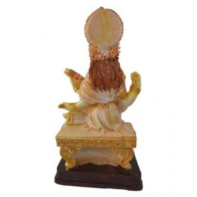 Galaxy World Saraswati Polyresin Idol