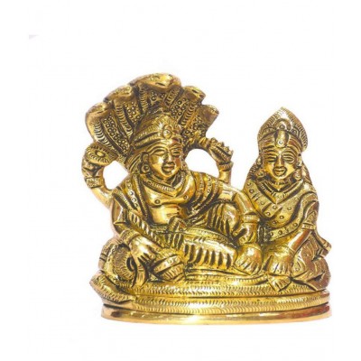 Genric 0 - Vishnu Laxmi Brass Idol